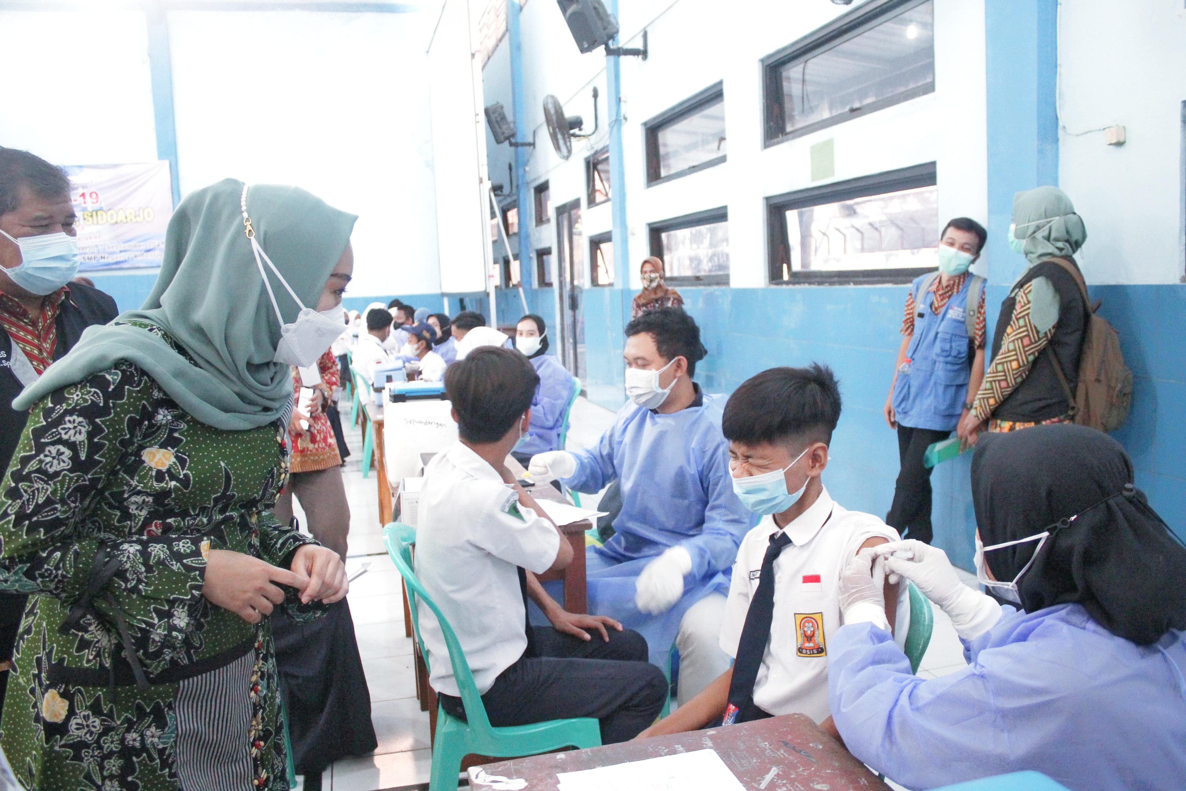 Vaksin Pelajar SMPN 2 Sidoarjo - 7 September 2021.jpg